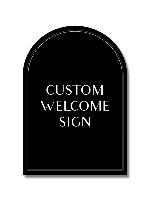 Welcome Sign Digital File